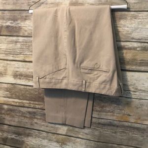 Charter club ankle stretch khaki pants.